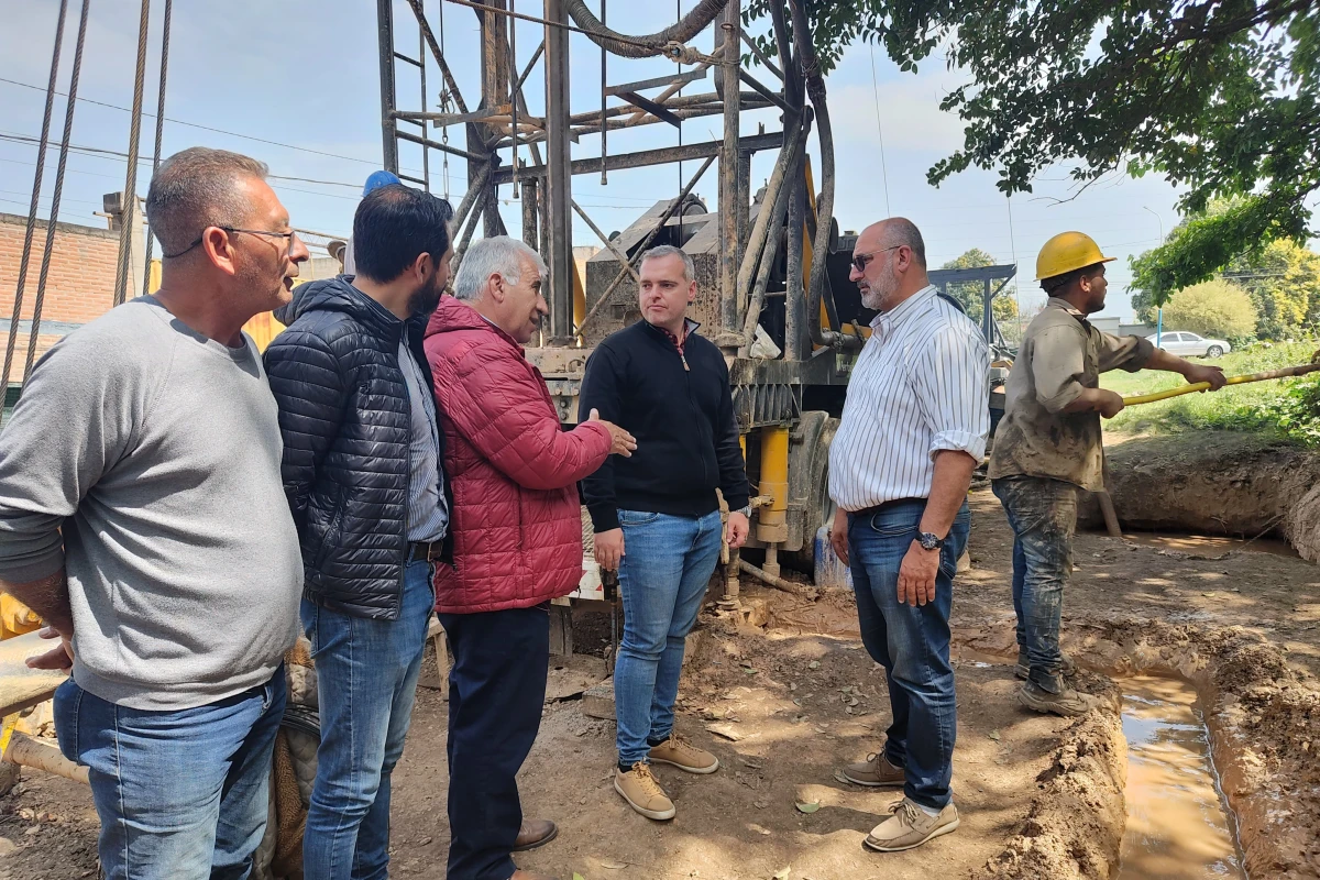 La SAT inició la perforación de un nuevo pozo de agua en Villa Carmela