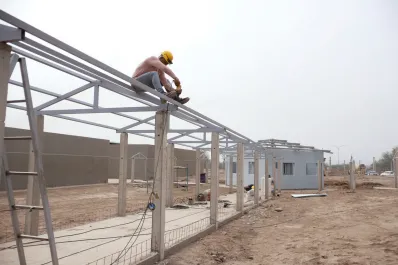 Cómo continúa la construcción de la cárcel de Benjamín Paz y cuándo podría estar lista