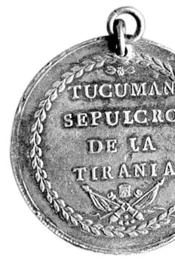 MEDALLA PARA GUARDAR. Un recuerdo conmemorativo del combate patriota realizado en 1812.