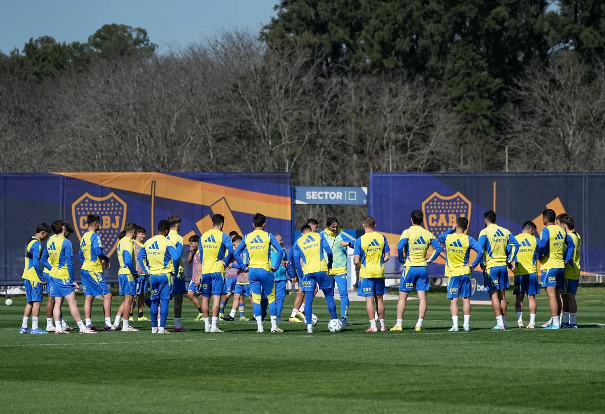 A REVERTIR LA IMAGEN. Boca Juniors viene de una dura derrota contra Racing, en Avellaneda.