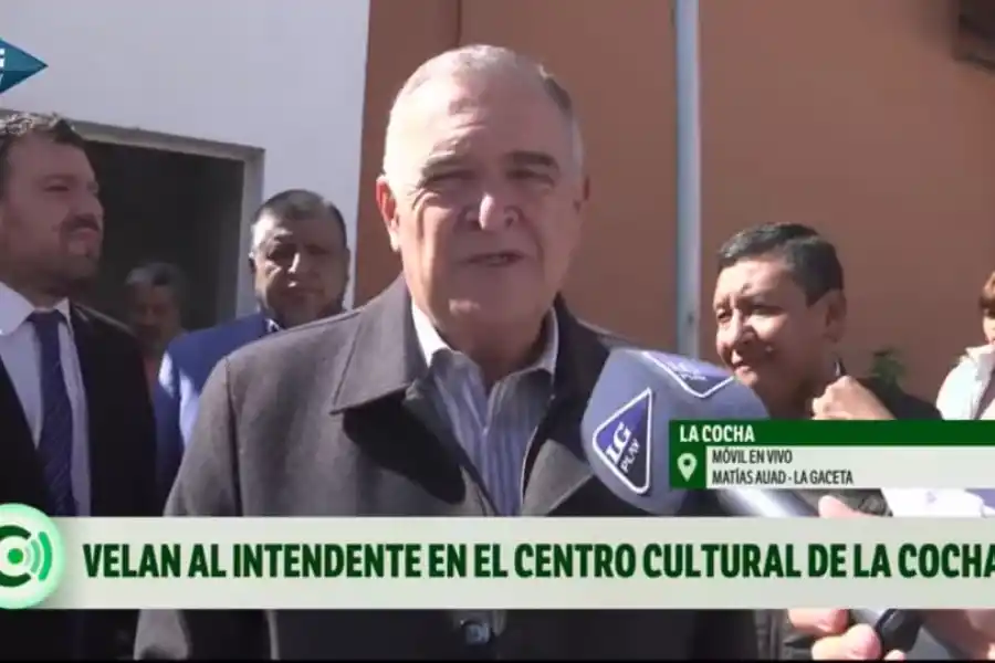 CONMOVIDO. El gobernador Osvaldo Jaldo expresó su dolor.