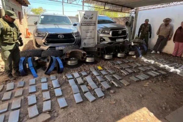 Yerba Buena habría sido el destino de 110 kilos de cocaína