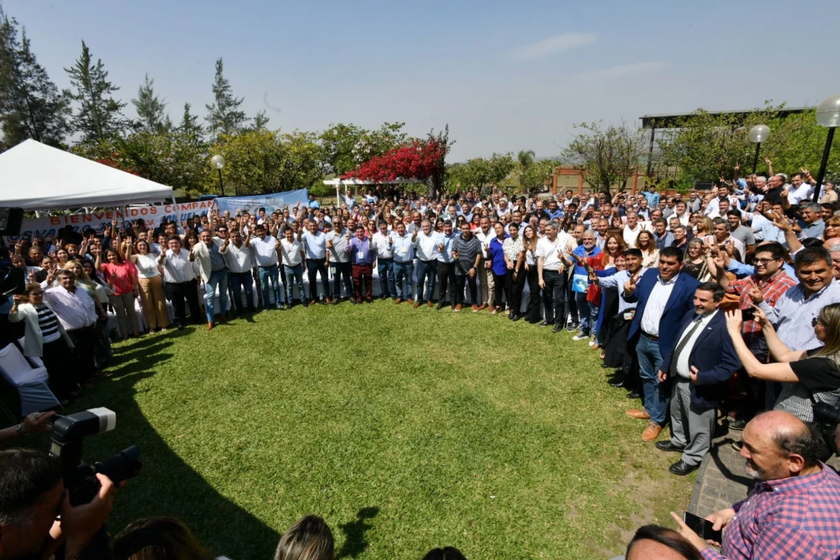 Dirigentes peronistas apoyaron la gestión de Jaldo en Monte Bello