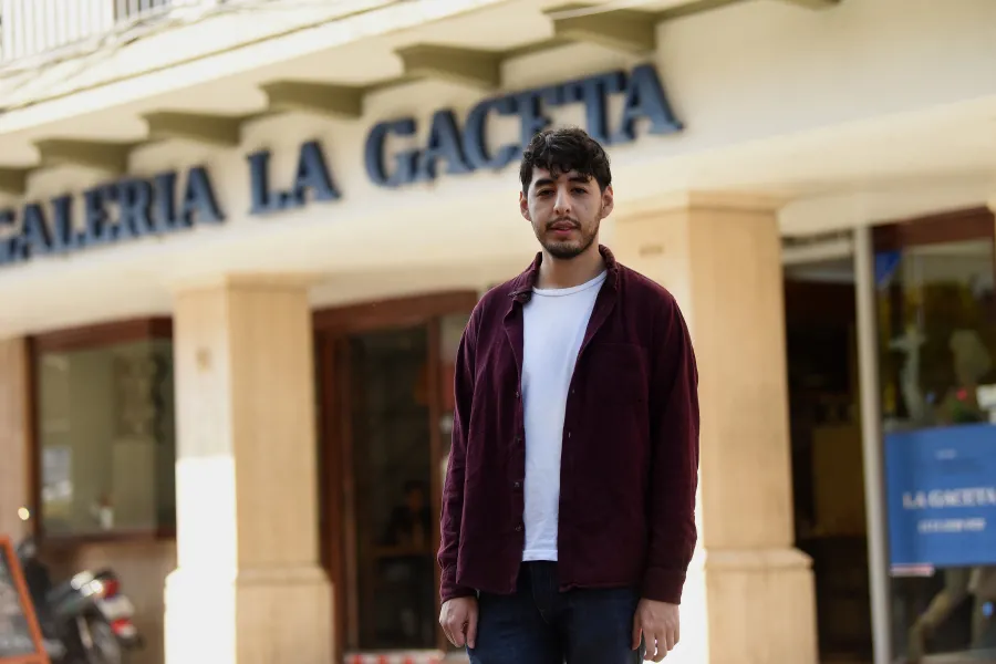 INGENIERÍA CIVIL Y PROGRAMACIÓN. Santiago Miranda, ganador de la beca de Rolling Code sorteada por LA GACETA./ ANALÍA JARAMILLO, LA GACETA