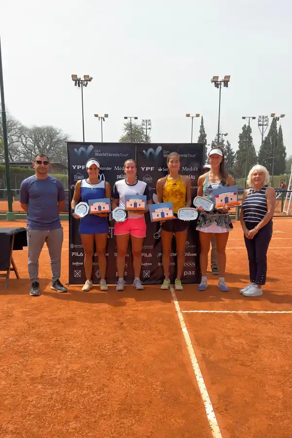 El título de dobles del ITF W50 de Tucumán viajará a Italia y a Kazajistán