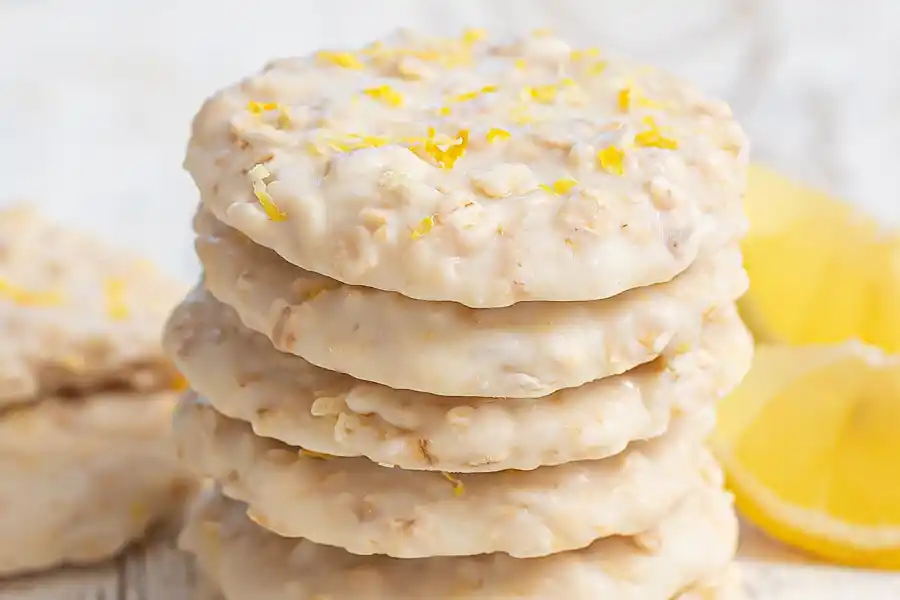 Galletas de limón en pocos pasos y con pocos ingredientes.