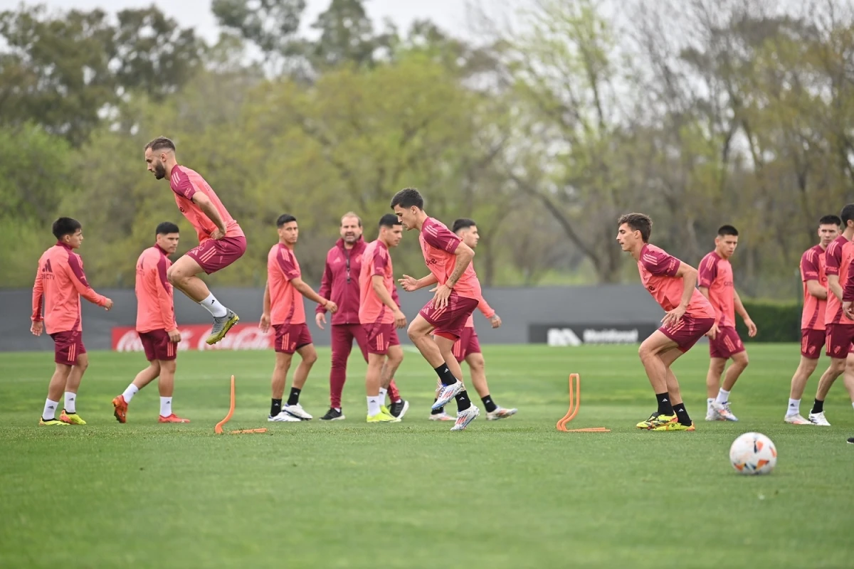 Gallardo evaluó el plantel de River y planea algunas modificaciones de cara al duelo contra Colo Colo