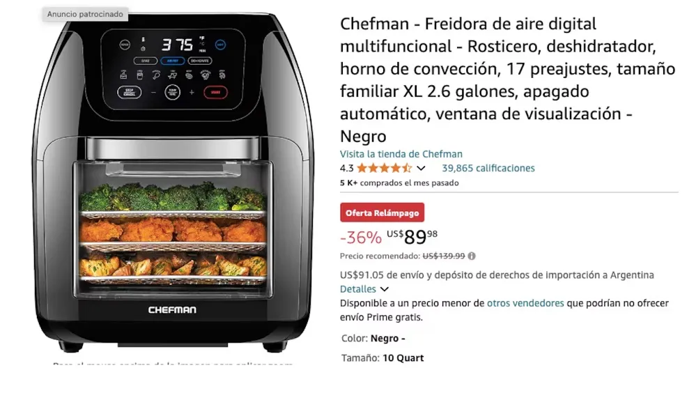 Qué productos conviene comprar por Amazon porque resultan más baratos que en la Argentina