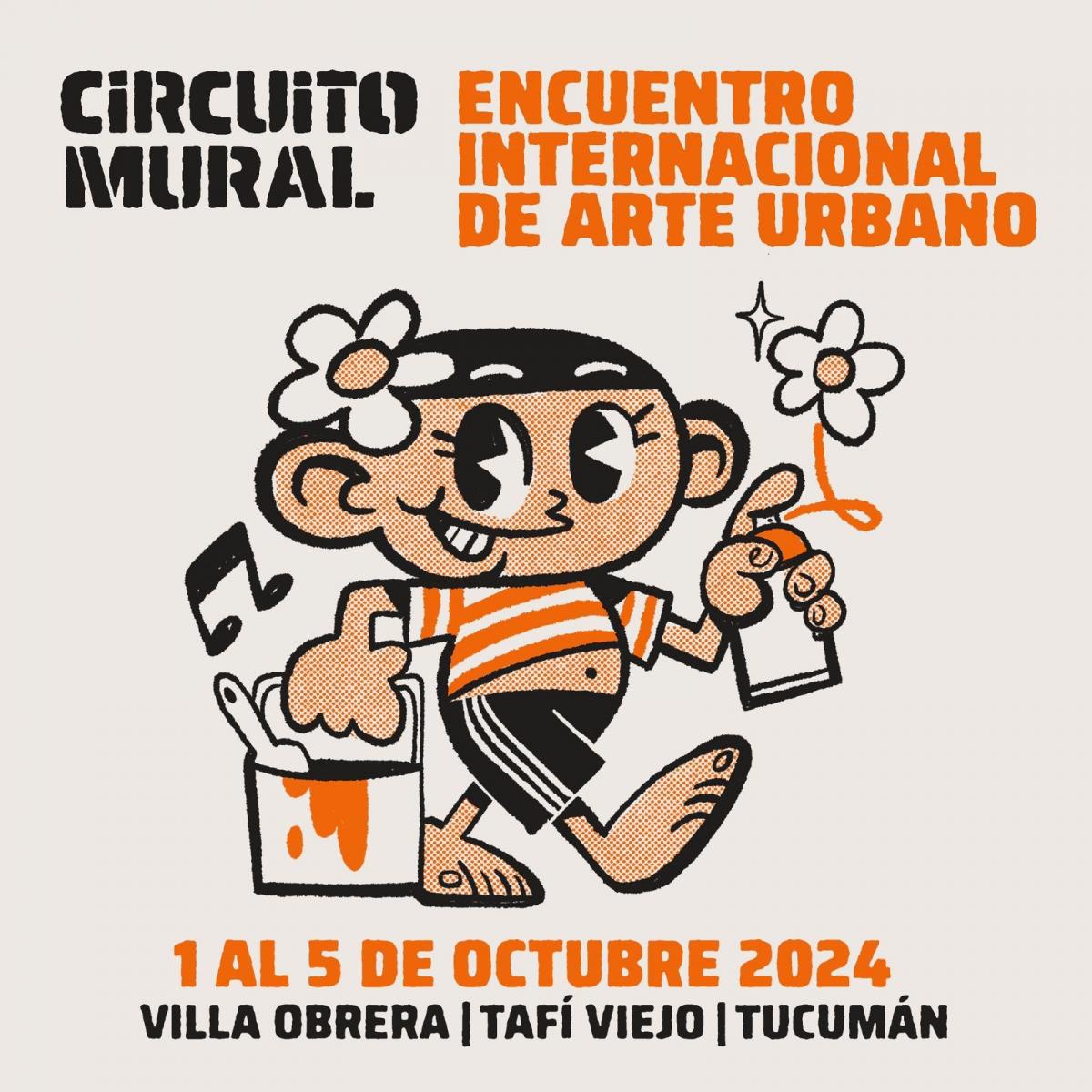 Circuito del Mural: primer encuentro internacional de arte urbano en Tafí Viejo