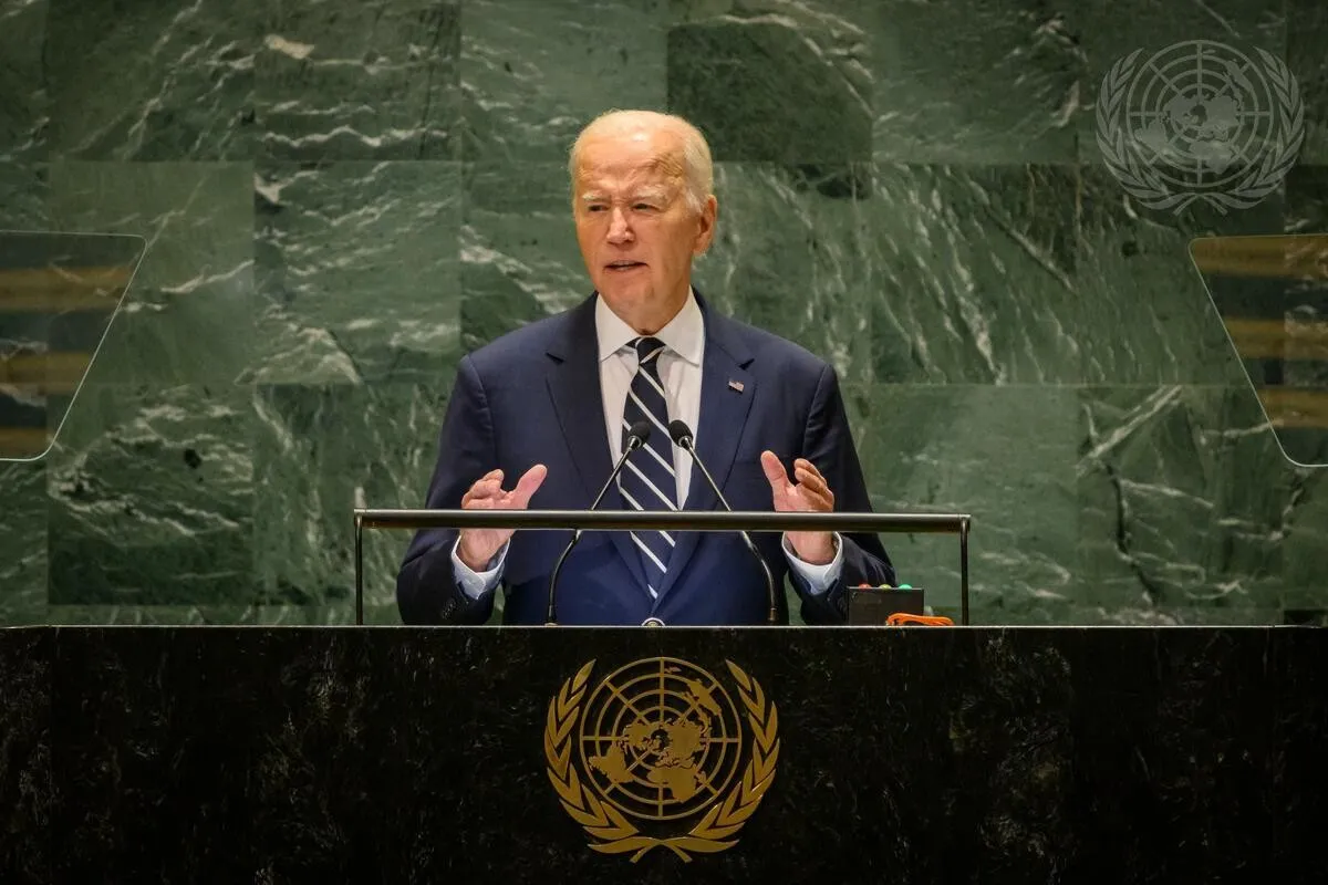 Joe Biden, presidente de Estados Unidos. Foto X/Journal_UN_ONU.