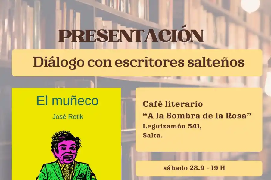 José Retik: Me gustaría que el libro no sea un material inofensivo del cual se sale como se entra