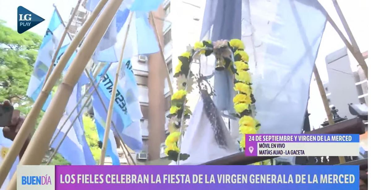 Así celebran los tucumanos la fiesta de la Virgen de la Merced: Es la jefa del pueblo