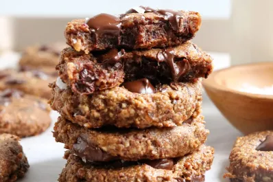 La receta de galletas de chocolate más saludables: veganas, sin gluten, bajas en grasas y azúcar
