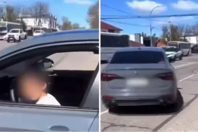 Video: un niño de 10 años manejando un auto de alta gama generó indignación en las redes sociales