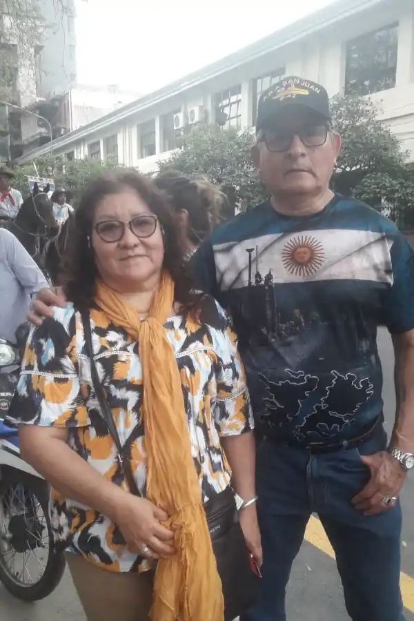 LOS GARCÍA. María Victoria y Luis Victoriano, los padres del héroe.