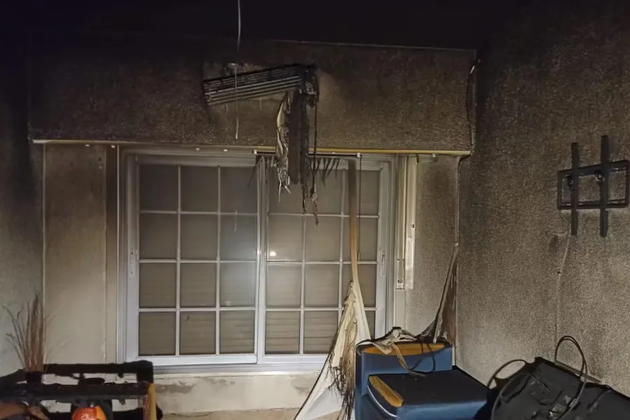 Una de las habitaciones de la casa de la Tota Santillán