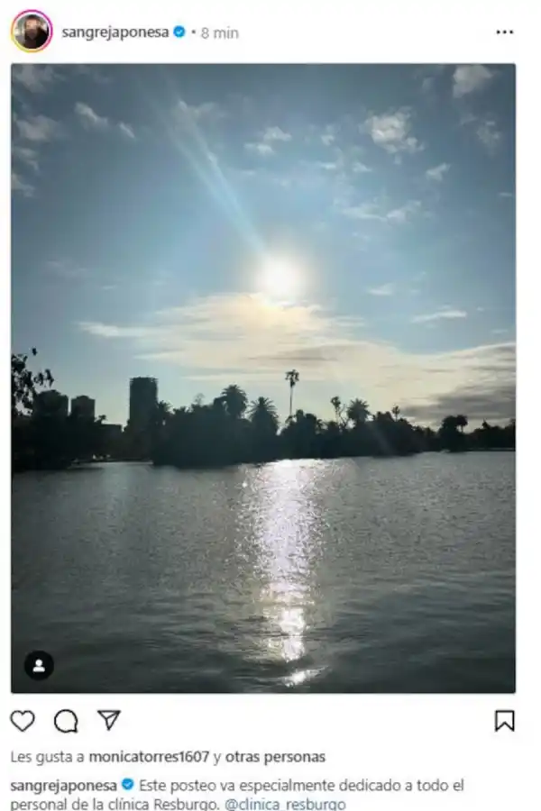 La China Suárez despidió a su perro Apolo con un agradecimiento a los veterinarios que lo atendieron