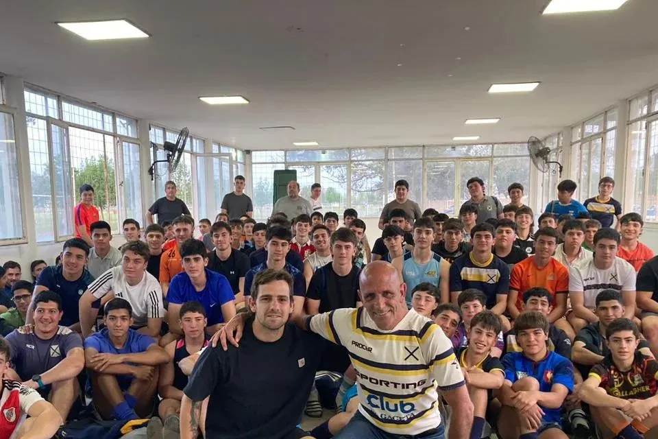 Un campeón argentino de rugby tackleó a las drogas y ahora intenta concientizar a los más jóvenes