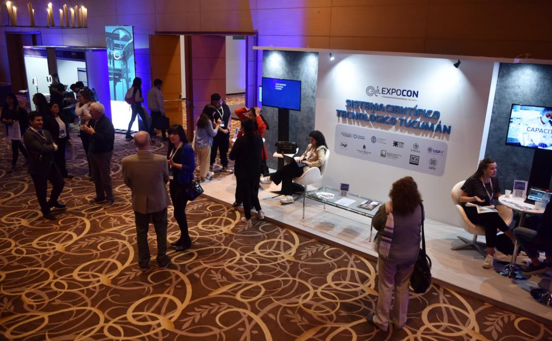 EXPOCON EN TUCUMÁN. El hotel Sheraton recibió a tucumanos asistentes a la Expo y también a expositores.