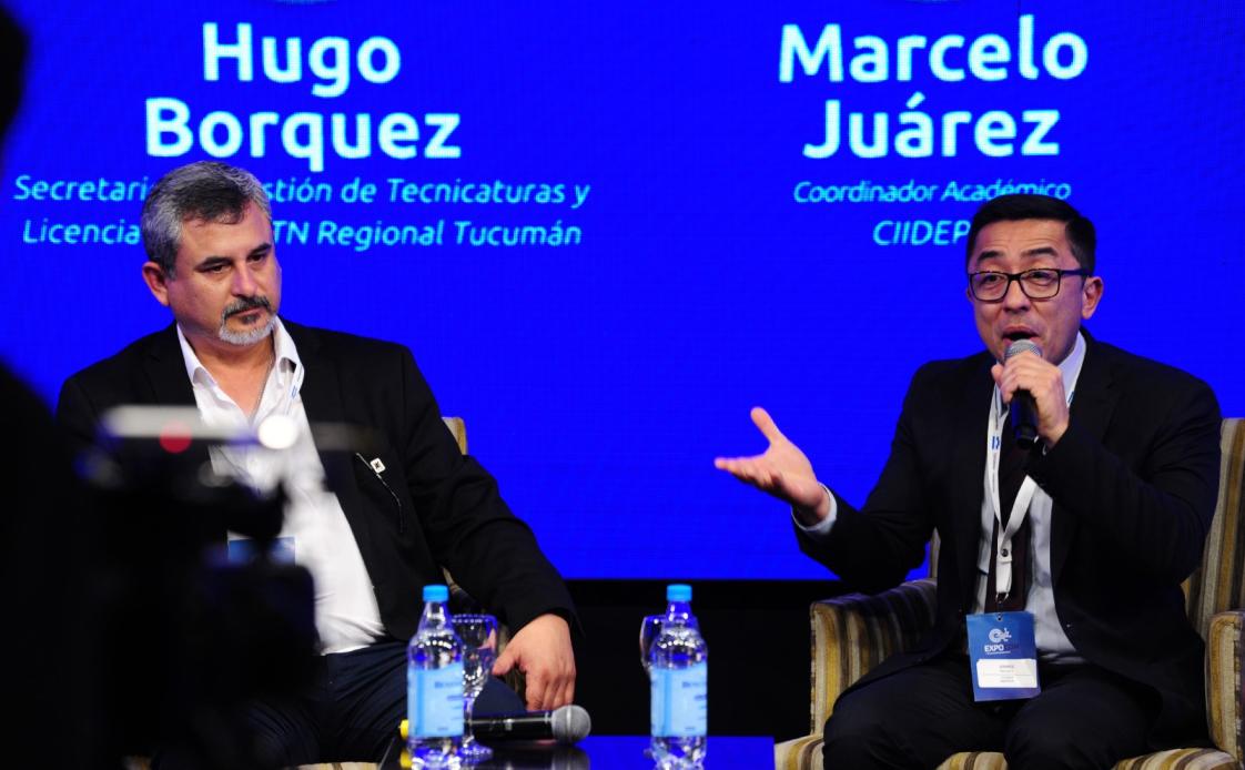 EXPOCON. Hugo Borquez y Marcelo Juárez.