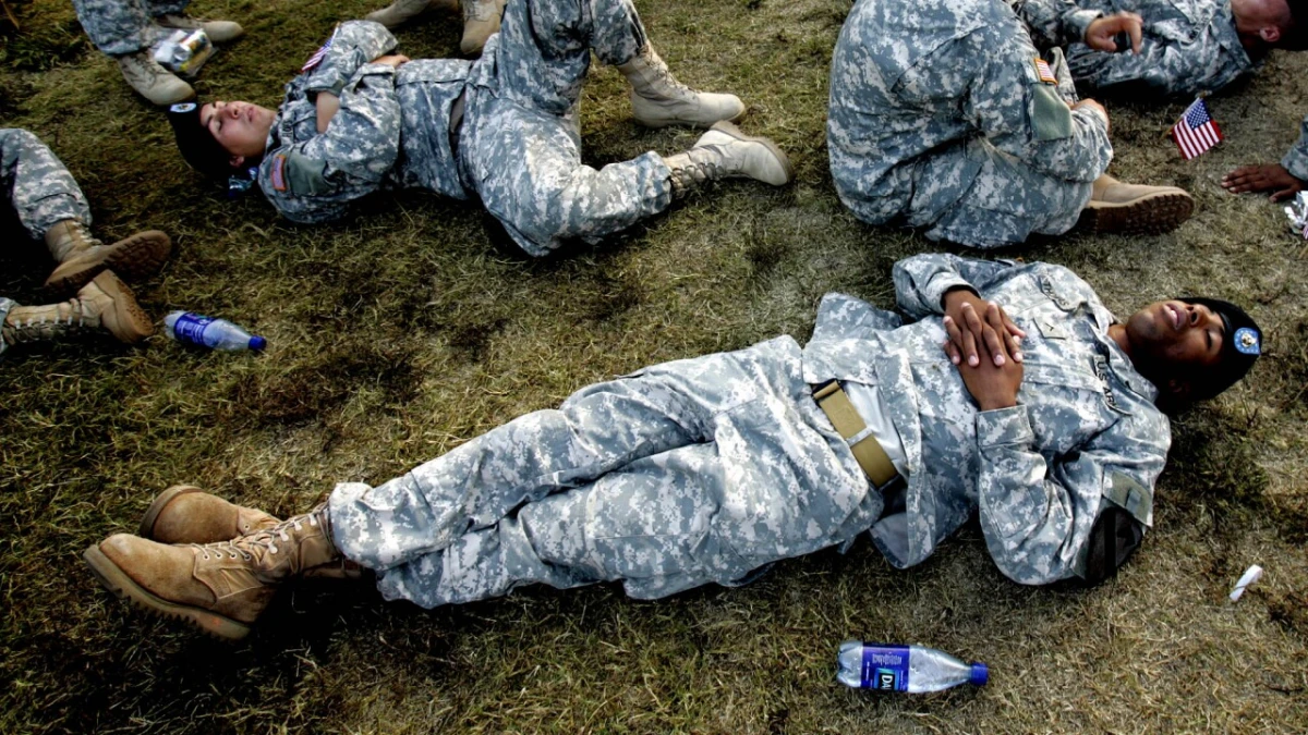 Método militar para quedarse dormido en pocos segundos.