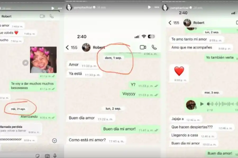 Foto tomada de Instagram/@pampitaoficial. 