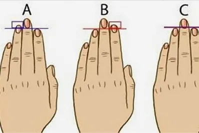 Test viral: lo que revela la longitud de tus dedos sobre tu personalidad