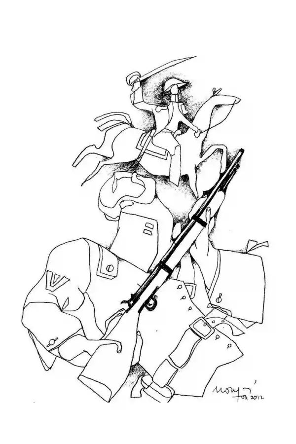 BATALLA DE TUCUMÁN. Una obra creada por Isaías Nougués.