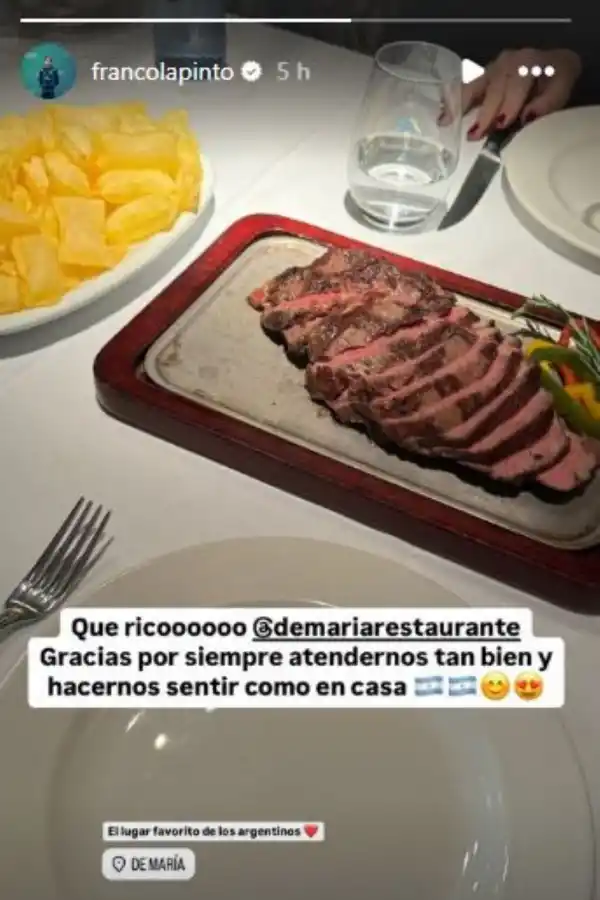 Colapinto la pasa bien antes de volver a las pistas de la Fórmula 1 el 20 de octubre