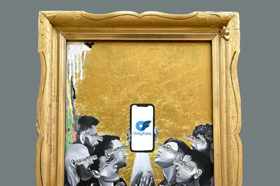 HIPERSEXUALIZACIÓN. Hombres anónimos consumen la pornografía de Onlyfans./GENTILEZA DE JULIETA SOTA