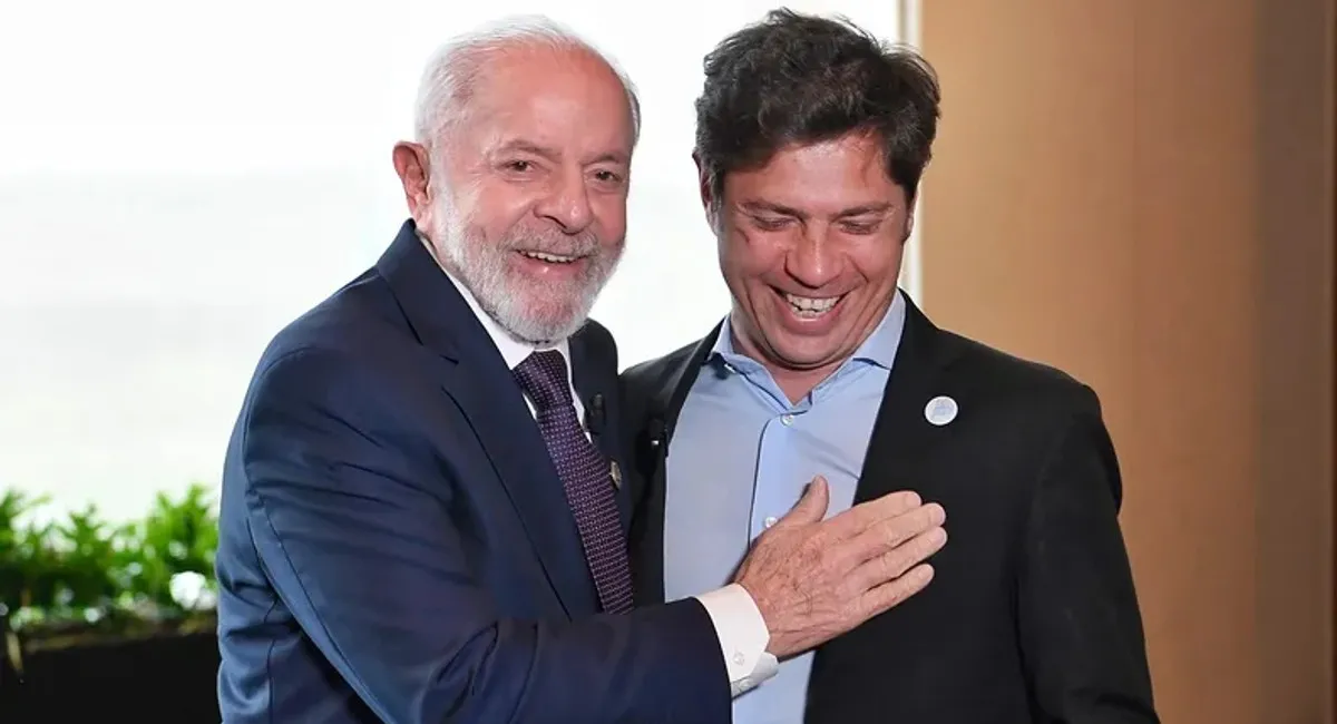 Axel Kicillof se reunió con Lula antes de la asunción de Sheinbaum en México