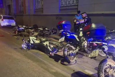 Un conductor en estado de ebriedad atropelló a un grupo de policías en Córdoba