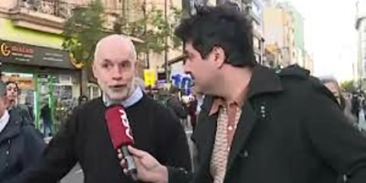 Video: Horacio Rodríguez Larreta fue agredido durante la marcha universitaria