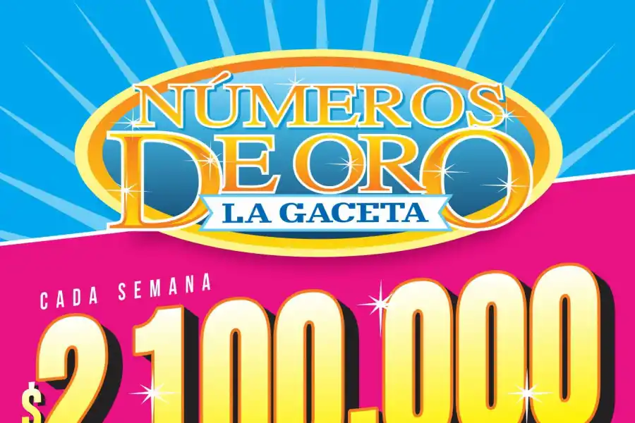 Números de Oro de LA GACETA: ¡un lector se llevó el increíble pozo de $2.100.000!