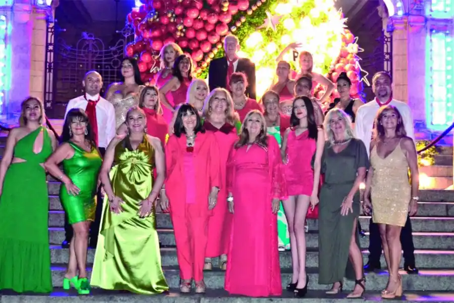 EN CASA DE GOBIERNO. Jorge Testa durante un evento frente a Casa de Gobierno, en el cierre de 2023.