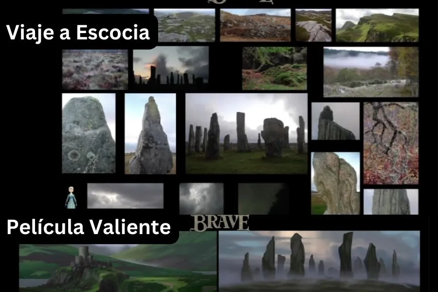 VIAJE A ESCOCIA. Los dibujantes tuvieron que viajar al país en el que la película Valiente estaba inspirada./CAPTURA DE PANTALLA