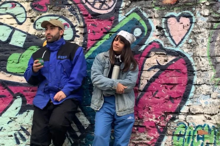 UN FESTIVAL PARA JÓVENES. Junto a la municipalidad, los organizadores de Laboratorio de Hip Hop y del Festival Esquinas son Marcos Zeitune y Lua Ribeiro, profes de rap y de danza respectivamente. / GENTILEZA MARCOS ZEITUNE.