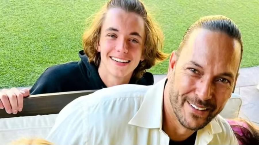 Jayden, el hijo menor de Britney Spears con su padre