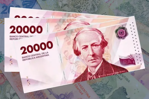 El nuevo billete de $20.000 llegará en tres etapas y tendrá a un tucumano como protagonista