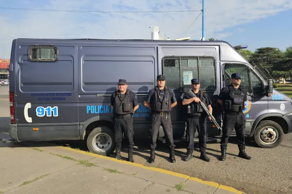 La Policía Federal lanzó este sábado un operativo de seguridad en el Parque 9 de Julio