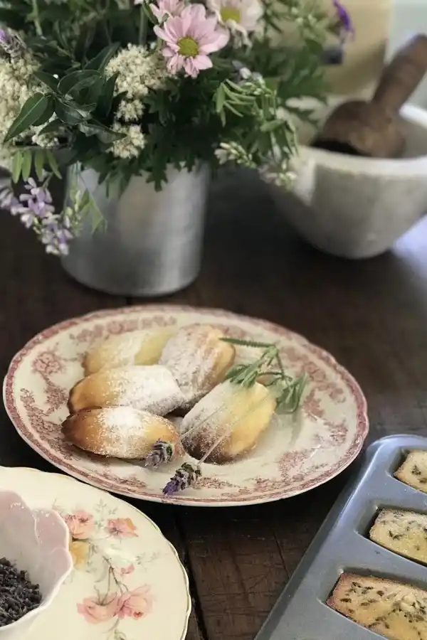 Cómo hacer madeleines de lavanda y naranja