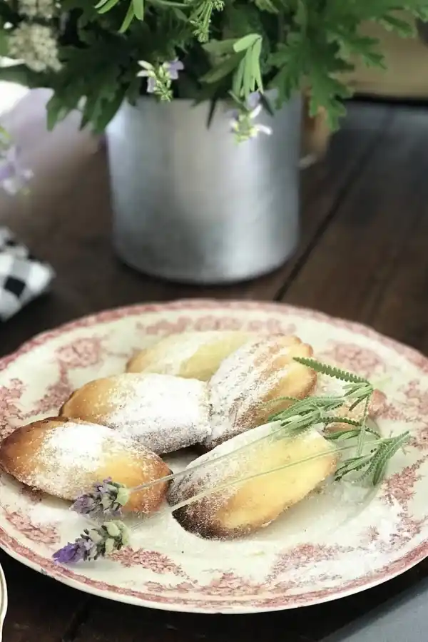 Cómo hacer madeleines de lavanda y naranja