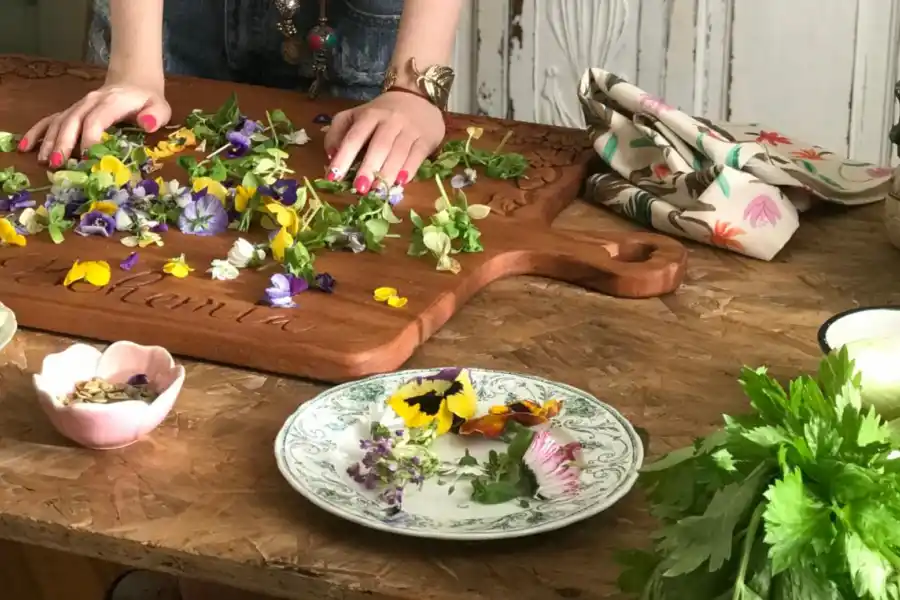 Tener un jardín de flores comestibles es posible