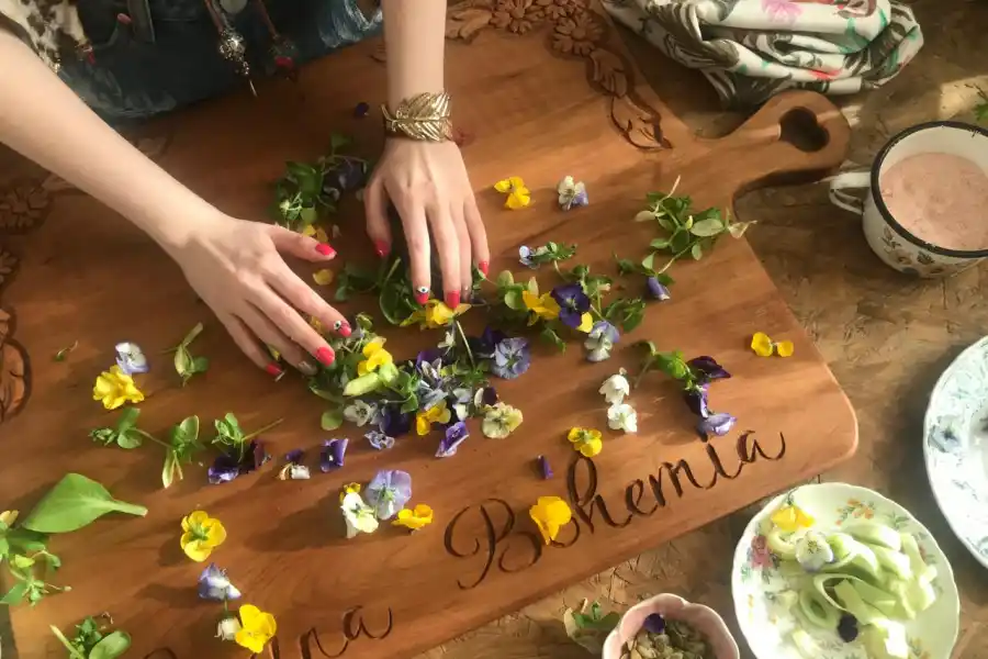 Tener un jardín de flores comestibles es posible