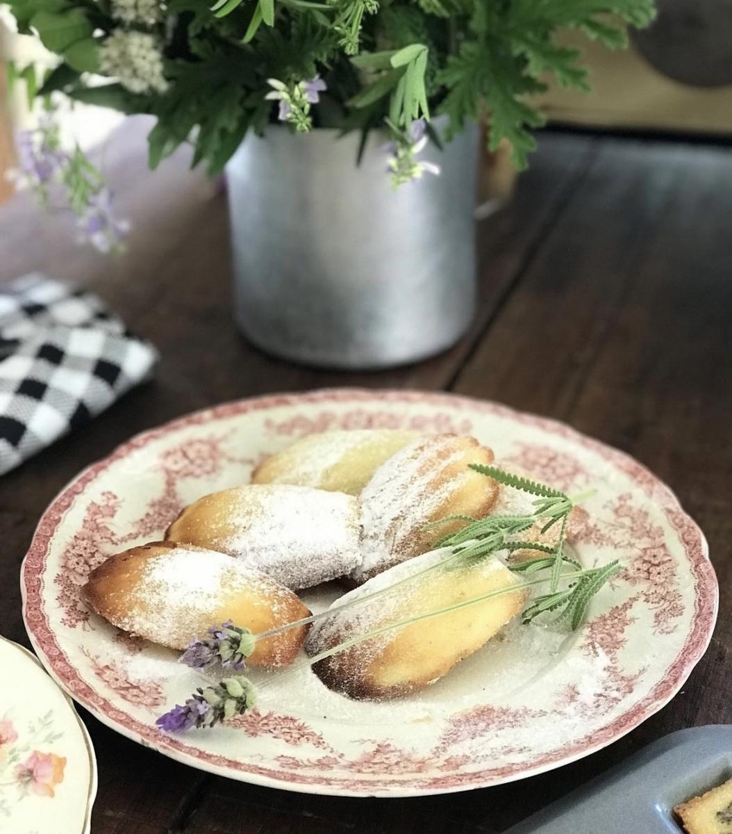 Cómo hacer madeleines de lavanda y naranja