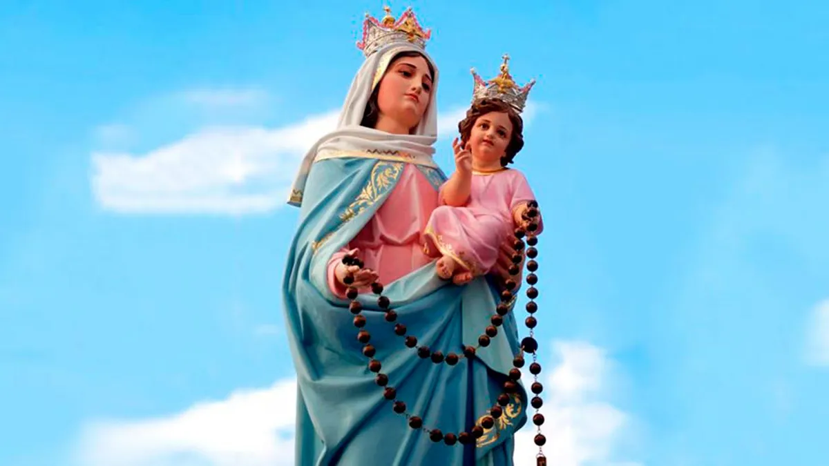 Este 7 de octubre se celebra a Nuestra Señora del Rosario