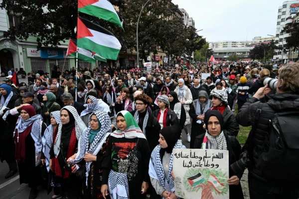 Marchan en todo el mundo por la paz en Medio Oriente