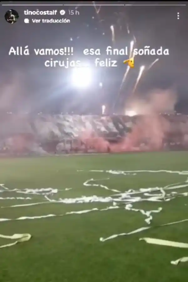 El mensaje de Tino Costa tras la clasificación de San Martín de Tucumán: “Esa final soñada…”