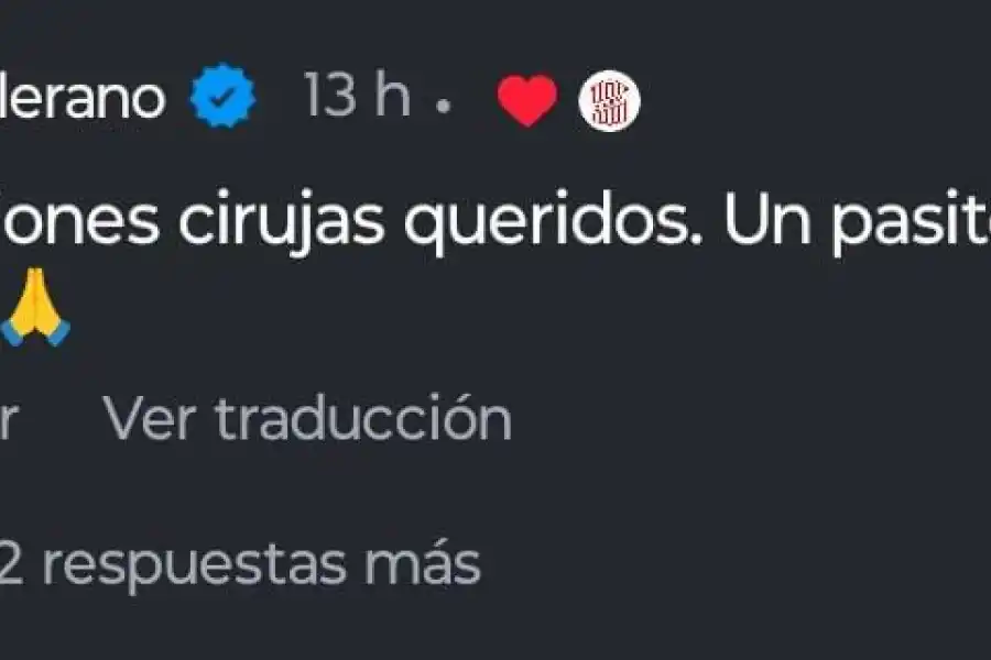 El mensaje de Tino Costa tras la clasificación de San Martín de Tucumán: “Esa final soñada…”