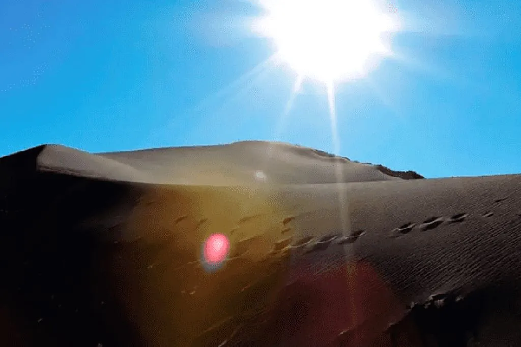 El desierto de Atacama es el lugar con mayor luz del planeta. 